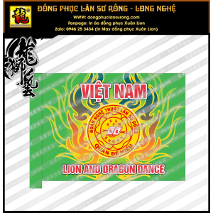 CỜ CHÀO SÂN QUAN ĐẾ MIẾU