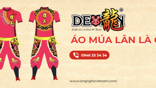 Mẫu áo múa lân mới nhất